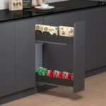 Pull-Out Metal Grey 2 Self Soft Close